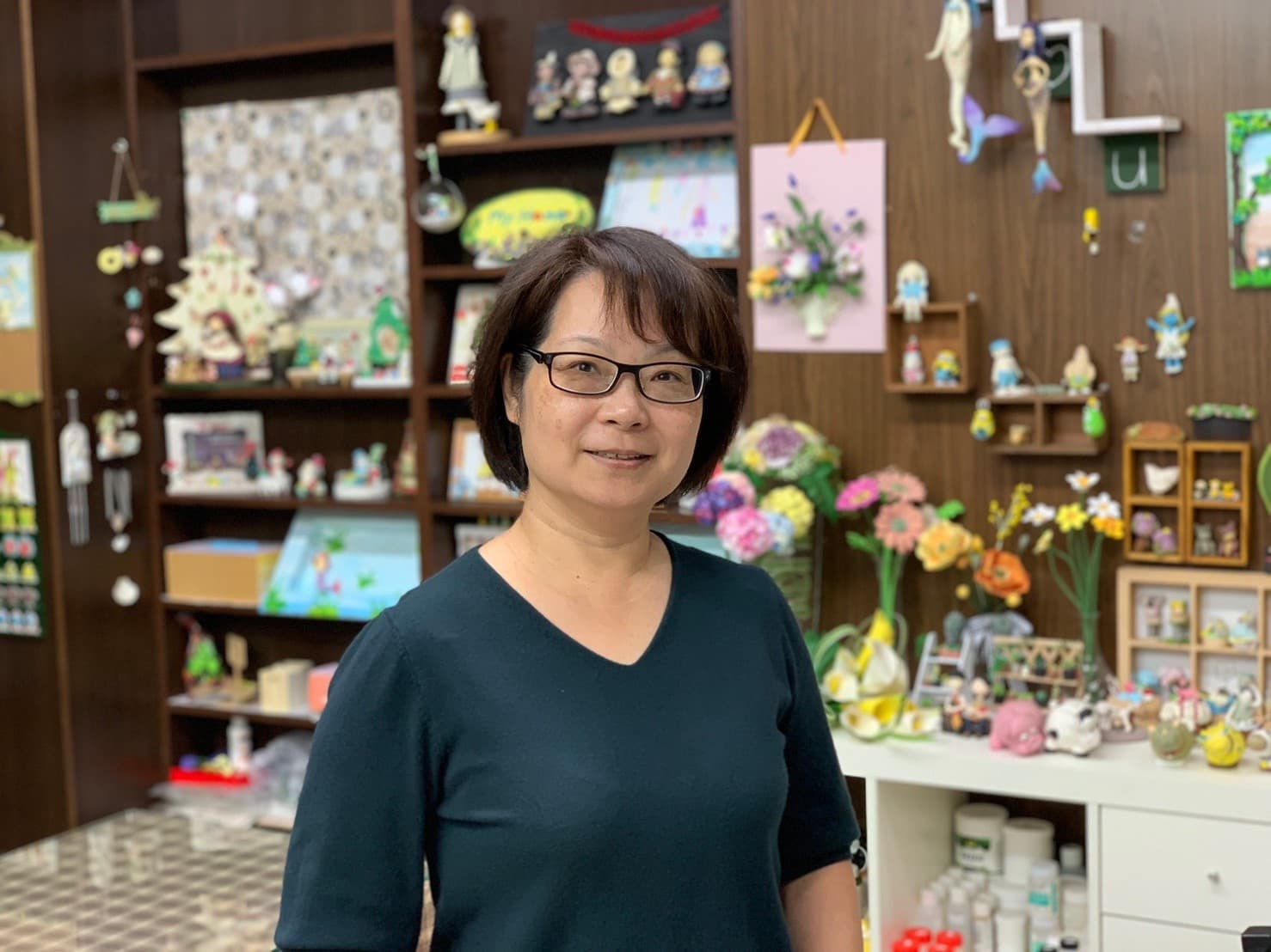 花時間手作創辦人鄭惠玲的照片